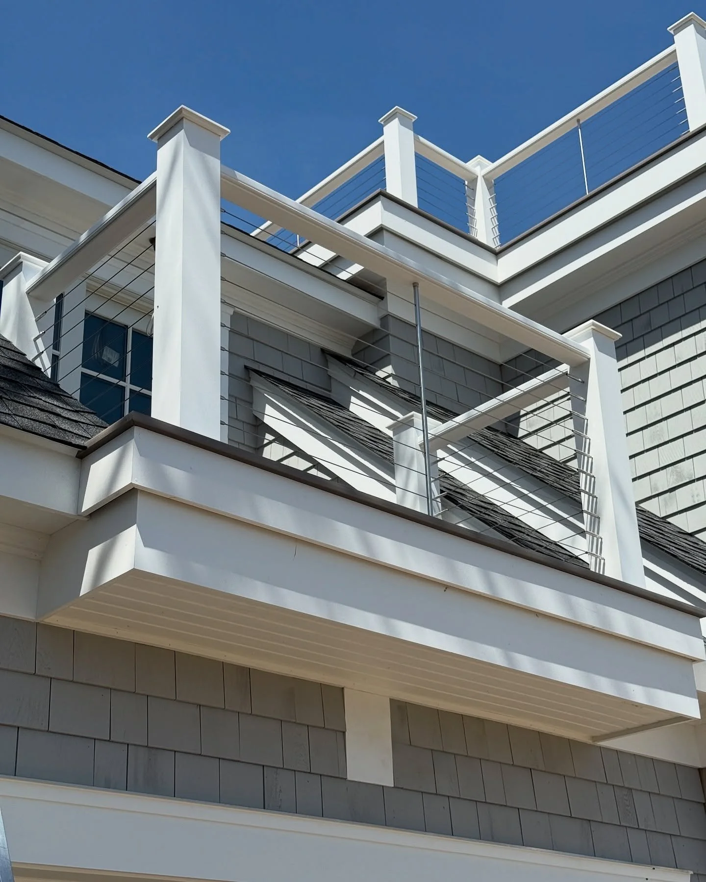 Clean lines

We love how cable rail keeps things modern and open&mdash;perfect for soaking in that salty breeze and seaside view. Minimal maintenance, maximum style.

#CapeCodBuilders #CoastalDesign #CableRail #DeckGoals #SeasideStyle #OutdoorLiving 
