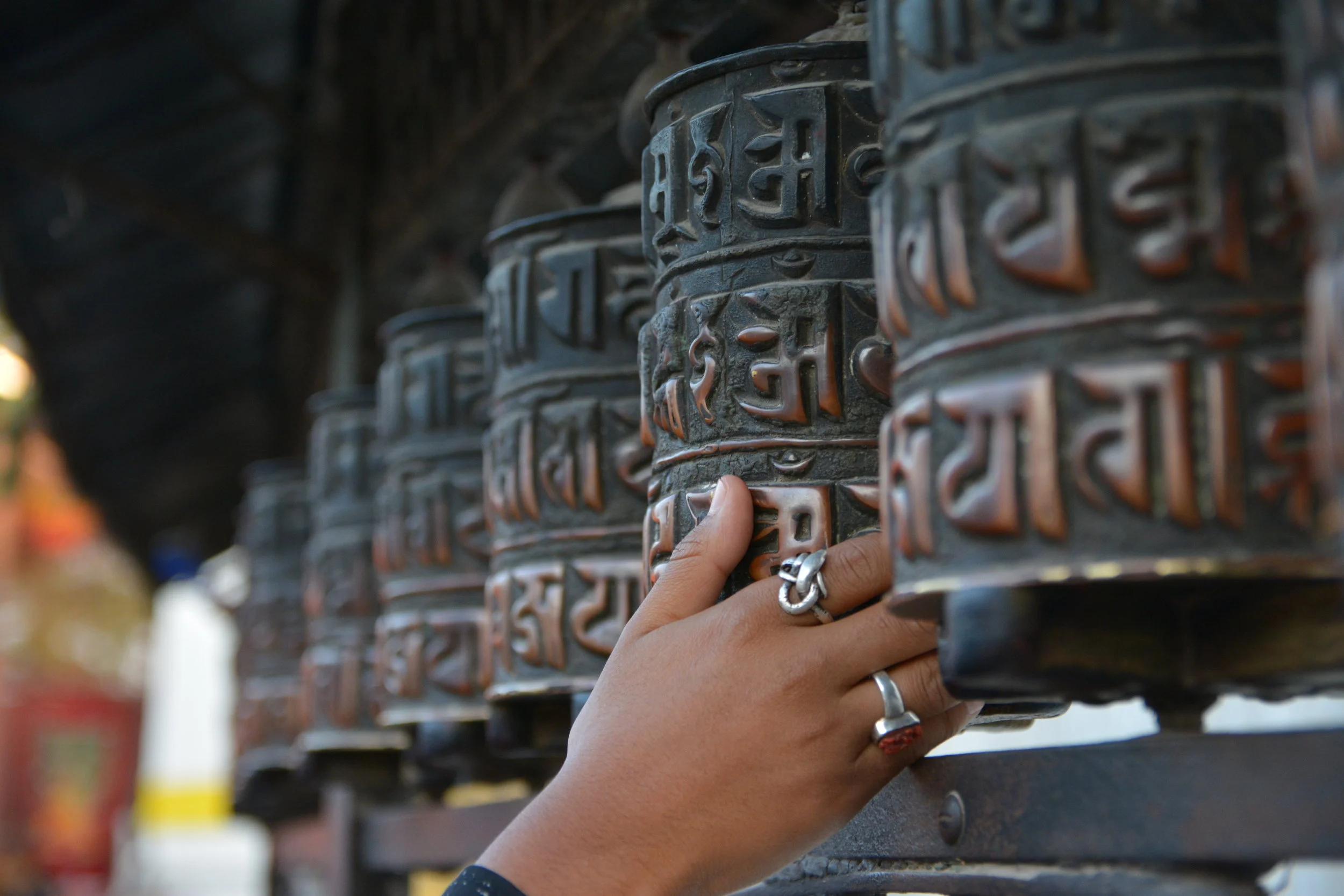 Nepal_Kathamndu_MonkeyTemple_Sending Paryers.JPG