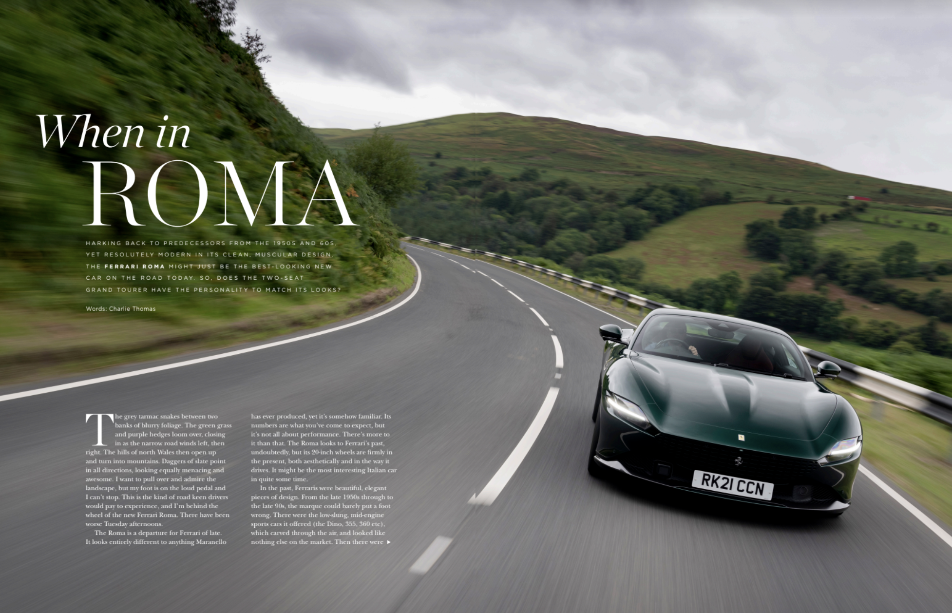 Luxury London - Ferrari Roma review
