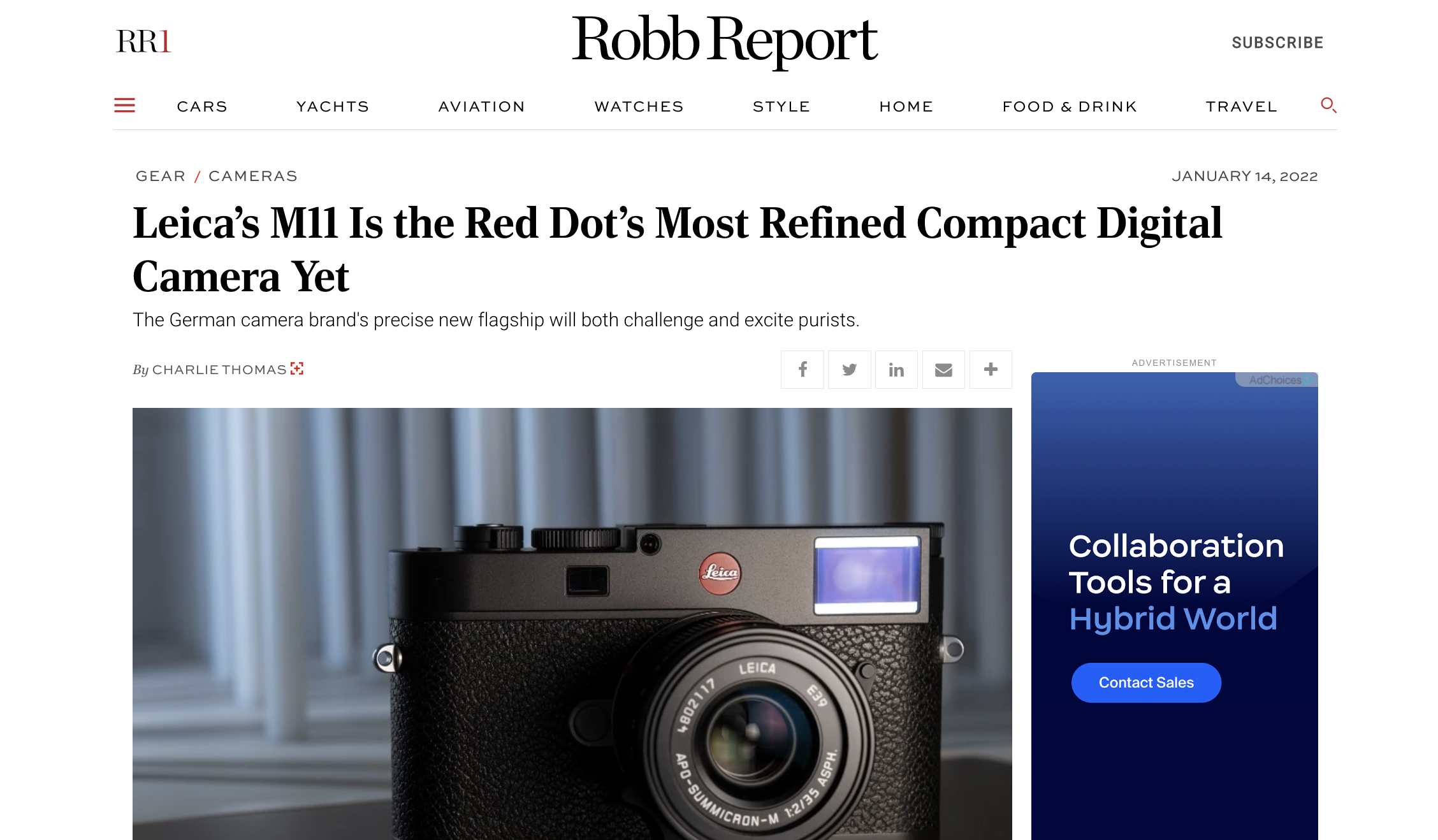 Robb Report - Leica M11