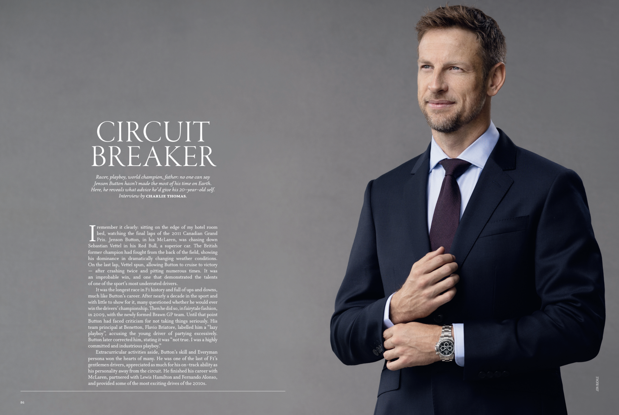 The Rake - Jenson Button interview