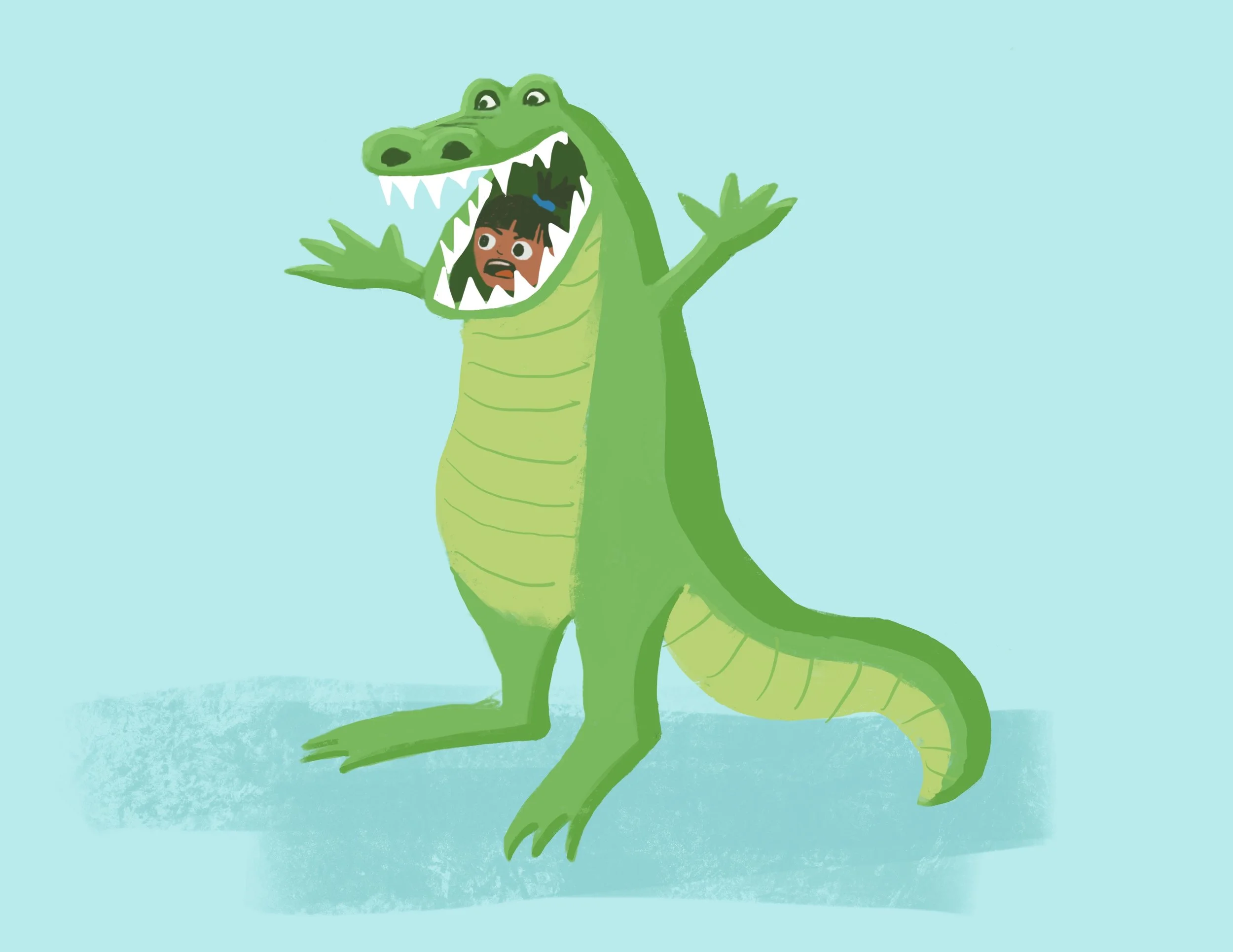 Croc costume