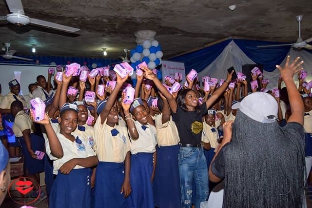 28/6/19 over 140 girls in St Thomas Aquinas school in Lokoja, Kogi have received Menstrual Hygiene education and free sanitary pads. We are committed to smashing menstruation myths and empowering girls and women to reach their full potentials. #NoMor