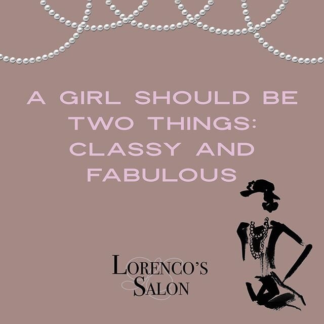 Classy and Fabulous always at Lorenco&rsquo;s Salon💎 
Make an appointment today at Lorencos.com or call 505-255-8693

#lorencos #lorencossalon #spa #salon #abqsalon #abqspa #facials #abqfacials #abqsalon #classiclashes #classic #hybridlashes #hybrid