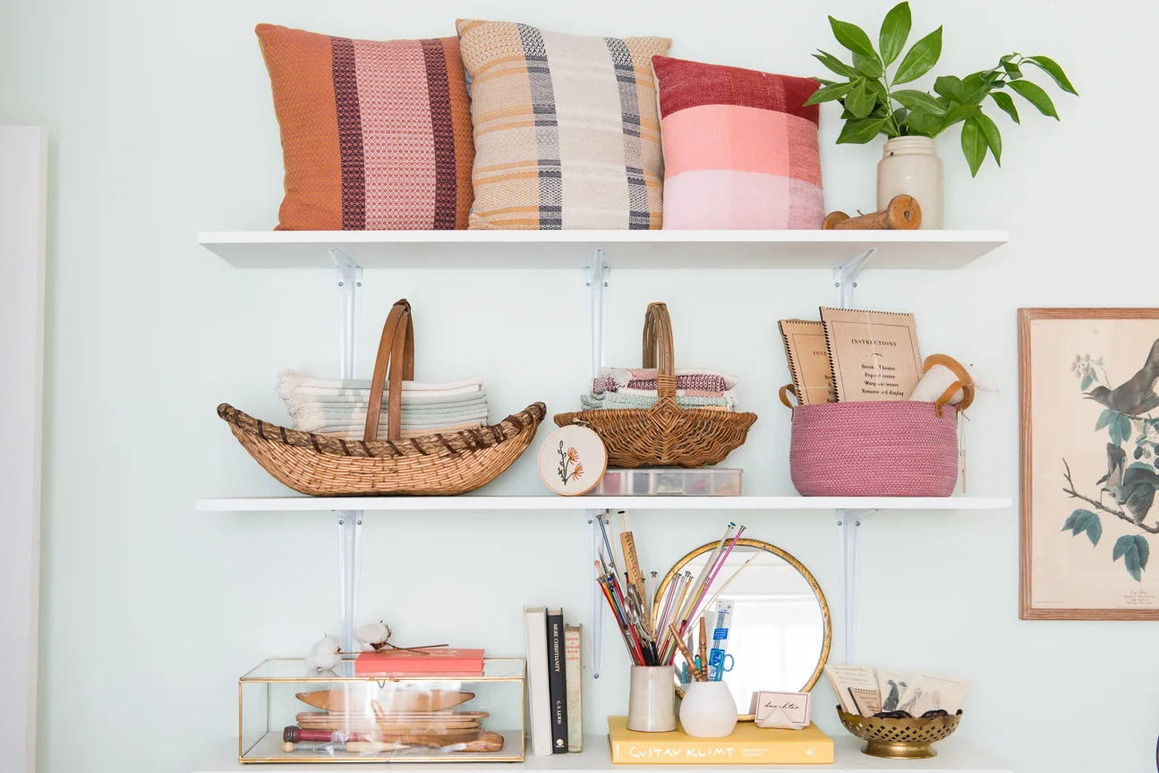 Daughter Handwovens | Alexandra Forby | Savannah Maker | Southern Maker | Loom Weaving | Handwaving | Artist Studio | Home Decor | Studio Decor Ideas | Maker Studio | Maker Workspace | Craft | Textiles Art | Fibers Art | Women Entrepeneurs | Women Makers | Creative Entrepreneurs | Paprika Southern