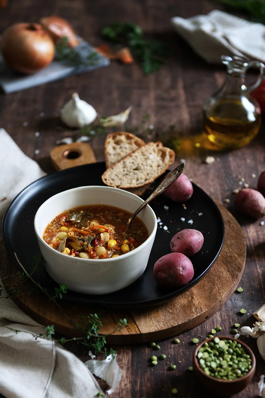 Paprika Southern | Loop It Up Savannah | Fundraiser | Soup It Up for Loop It Up | Soup | Vegetarian Soup | Vegan Soup | Winter Food | Comfort Food | Food Styling | Food Photography | Food and prop Styling | Prop Styling | Food Styling Ideas | Food Photography Ideas