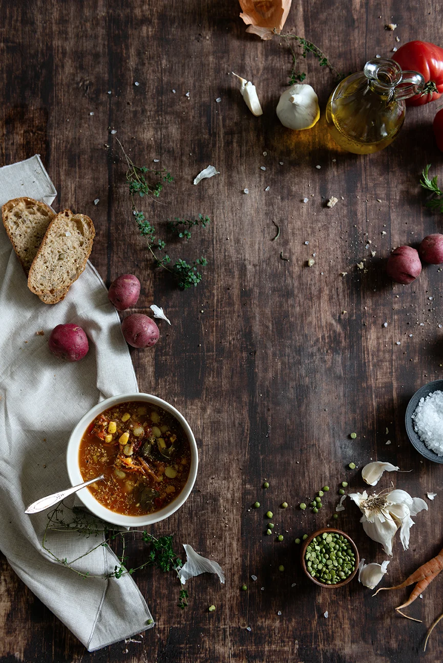 Paprika Southern | Loop It Up Savannah | Fundraiser | Soup It Up for Loop It Up | Soup | Vegetarian Soup | Vegan Soup | Winter Food | Vegetable Soup | Veggie Soup | Comfort Food | Food Styling | Food Photography | Food and prop Styling | Prop Styling | Food Styling Ideas | Food Photography Ideas