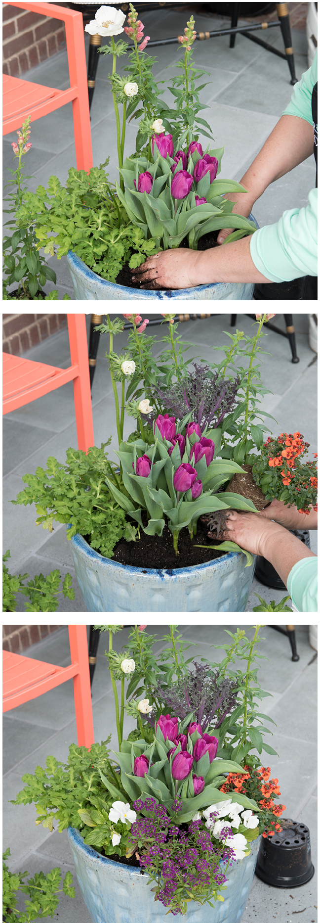 How to Update Your Porch for Spring | Front Porch | Front Porch Refresh | Patio Ideas | Outdoor Entertaining | Patio Refresh | Southern Porch | Colorful Porch Ideas | Porch Ideas for Spring | Porch Decorating Ideas | Container Garden | Container Garden Ideas | Container Garden for Patio | Paprika Southern