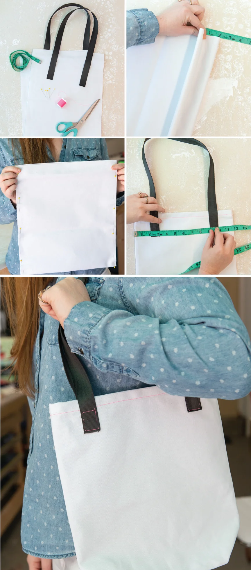 DIY Farmers’ Market Tote with Moss & Marsh | DIY Tote Bag | DIY Projects | Sewing DIY | DIY Tote Bag Tutorial | Canvas Tote Bag | Easy Sewing Projects | Easy Sewing Tutorials | DIY Tote Bag Ideas | How to Make a Tote Bag | How to Sew a Tote Bag | Sewing Machine Projects | Beginner Sewing Ideas | Beginner Sewing Project | Beginner Sewing Machine Tutorials | Paprika Southern