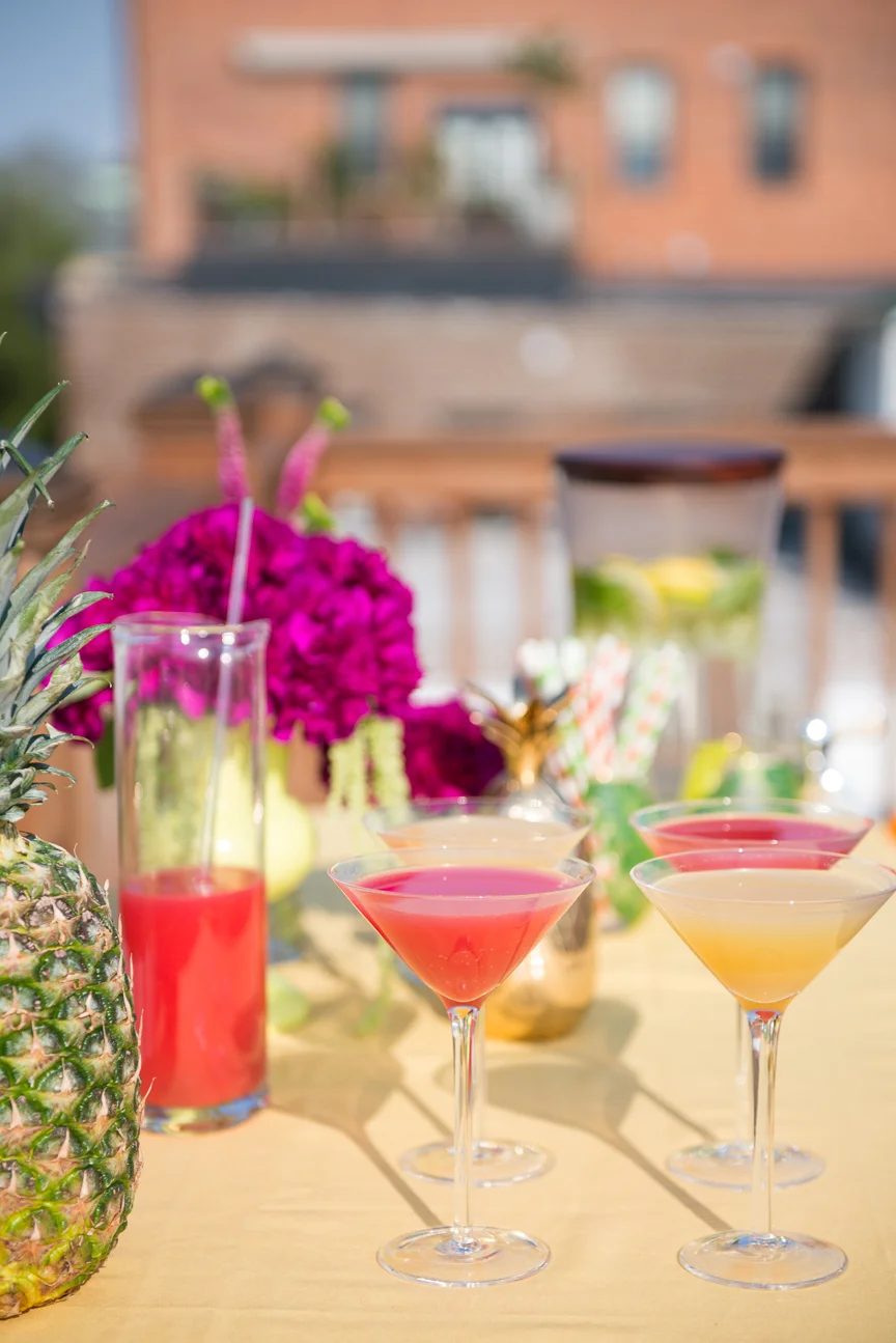 Summer Tablescape | Tropical Summer Tablescape | Summer Tablescape Bright Colors | Colorful Summer Table | Colorful Summer Centerpiece | Outdoor Dining | Summer Table Ideas | Summer Party Ideas | Paprika Southern