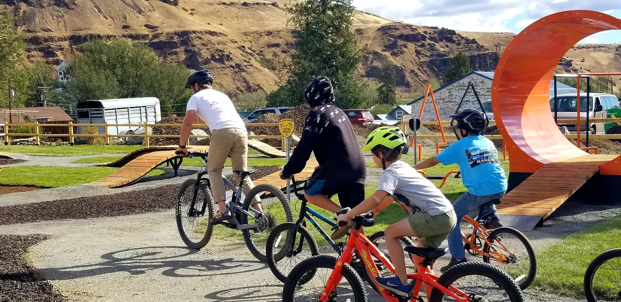 Building Healthy Families - Wallowa Bicycle Playground Project