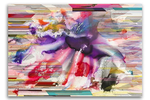 Dragon Dog Mixed Media on Canvas 72 × 112 in; 182.9 × 284.5 cm 2016