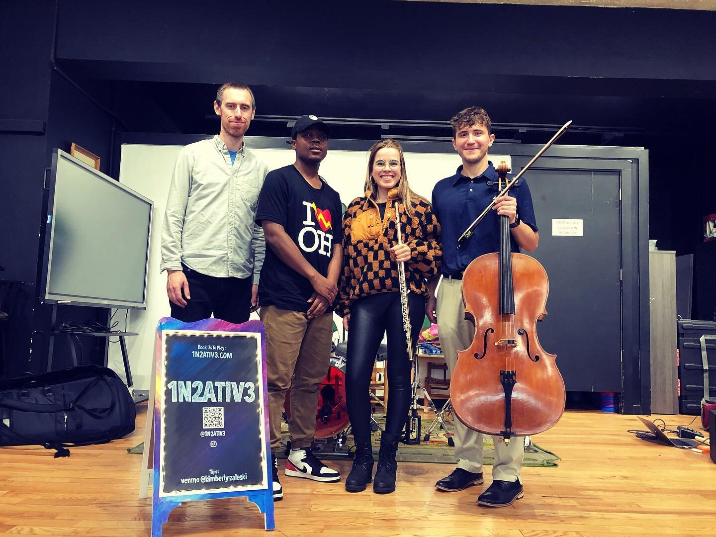 We had a blast performing at Saint Jerome&rsquo;s Elementary School today!  Singing, dancing, drumming, beat-boxing&hellip; what could make for a better morning?  Thank you to @citymusiccleveland for putting these shows together!
&bull;
&bull;
&bull;