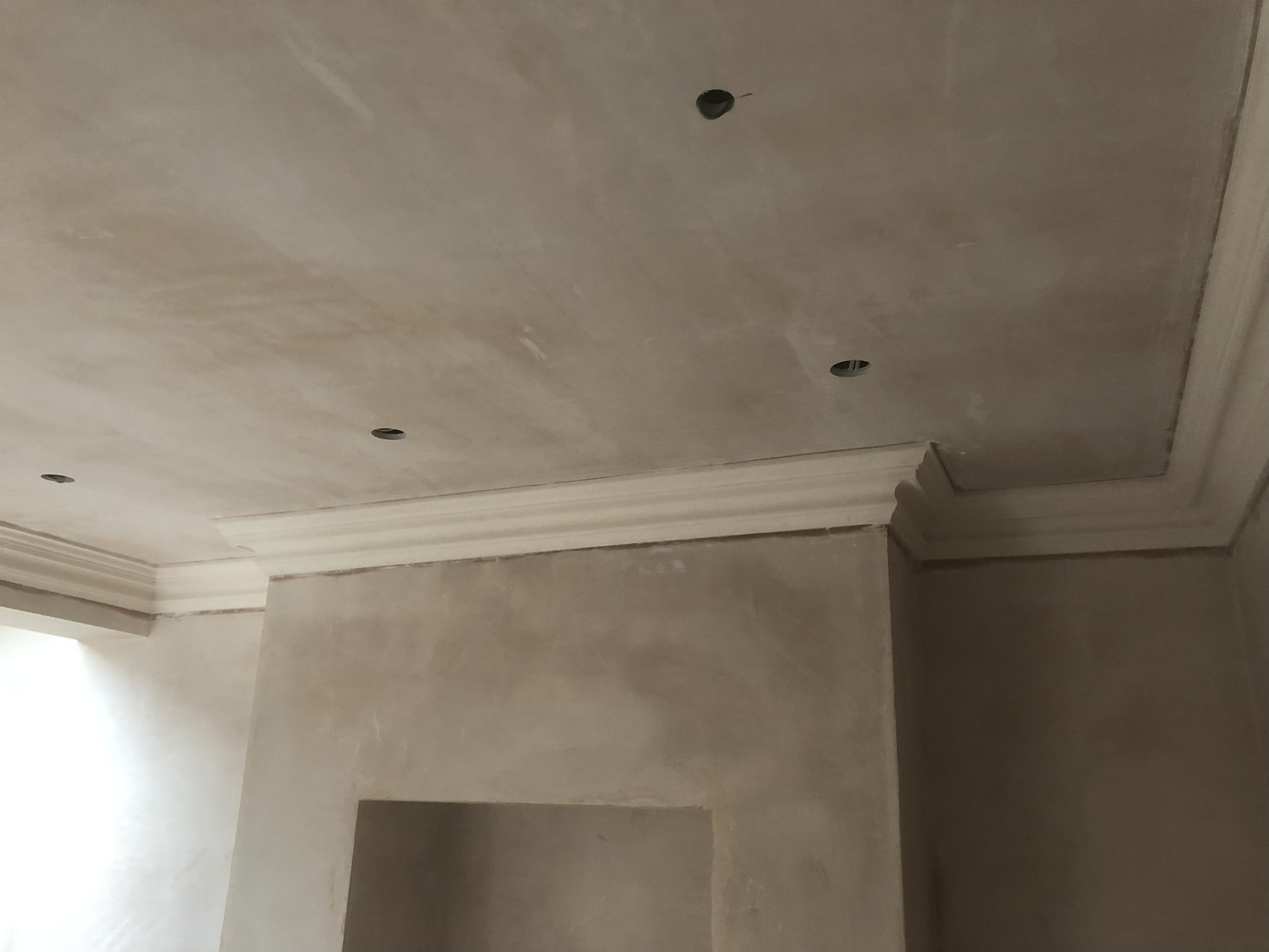 Swans Neck Victorian Cornice Coving Supplied And Fitted In