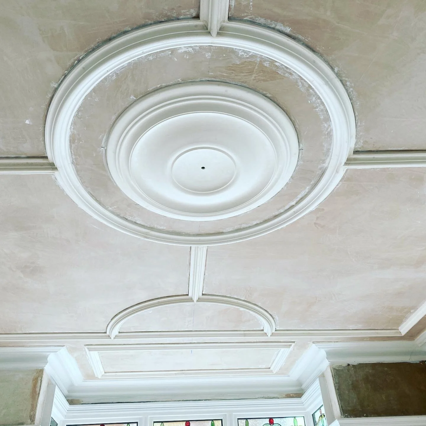 Ceiling panel mouldings