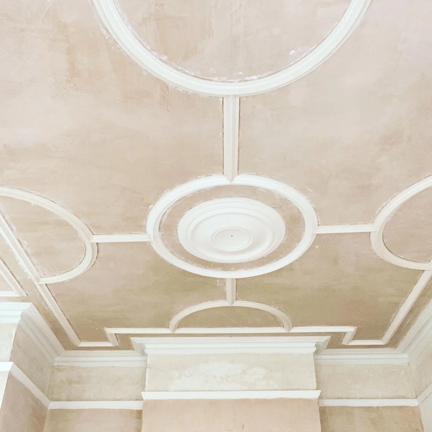 Decorative ceiling panel mouldings