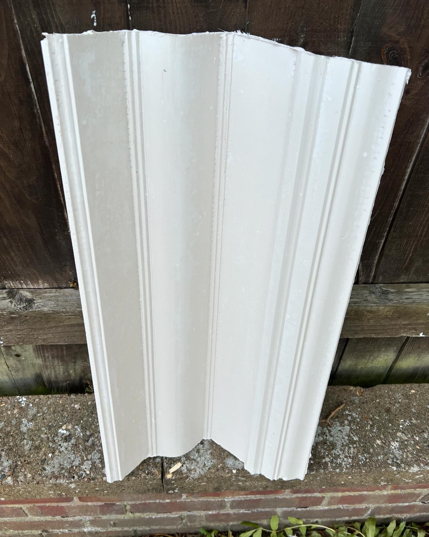 Various original Edwardian cornice samples knocked up at workshop this afternoon -  big to small cornice for living room , snug room , kitchen , hallway , bedrooms.  From original 1910 high end Edwardian house where we have repaired in past into newl