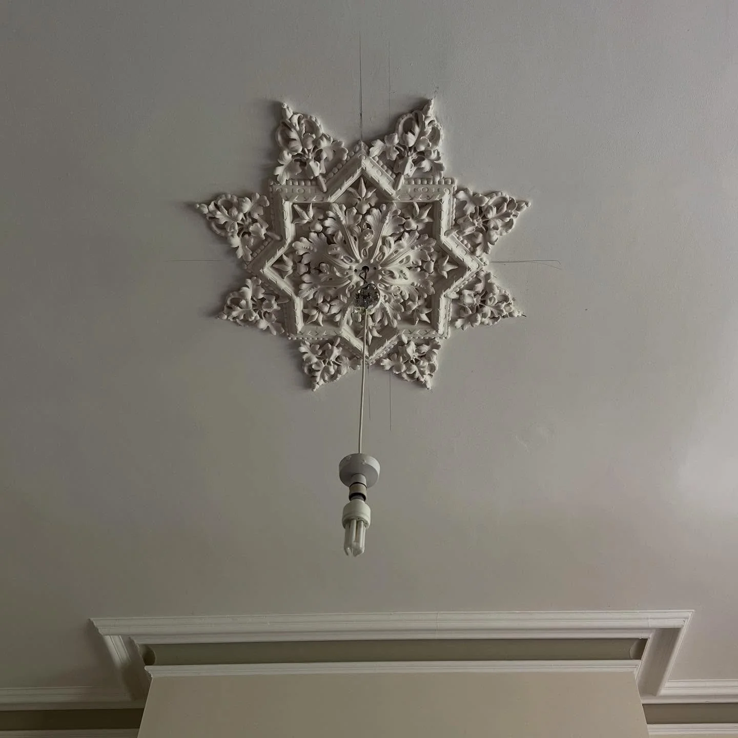 Our new Vessey  rose restored and installed today.  One of the job ticked off from our busy schedule.