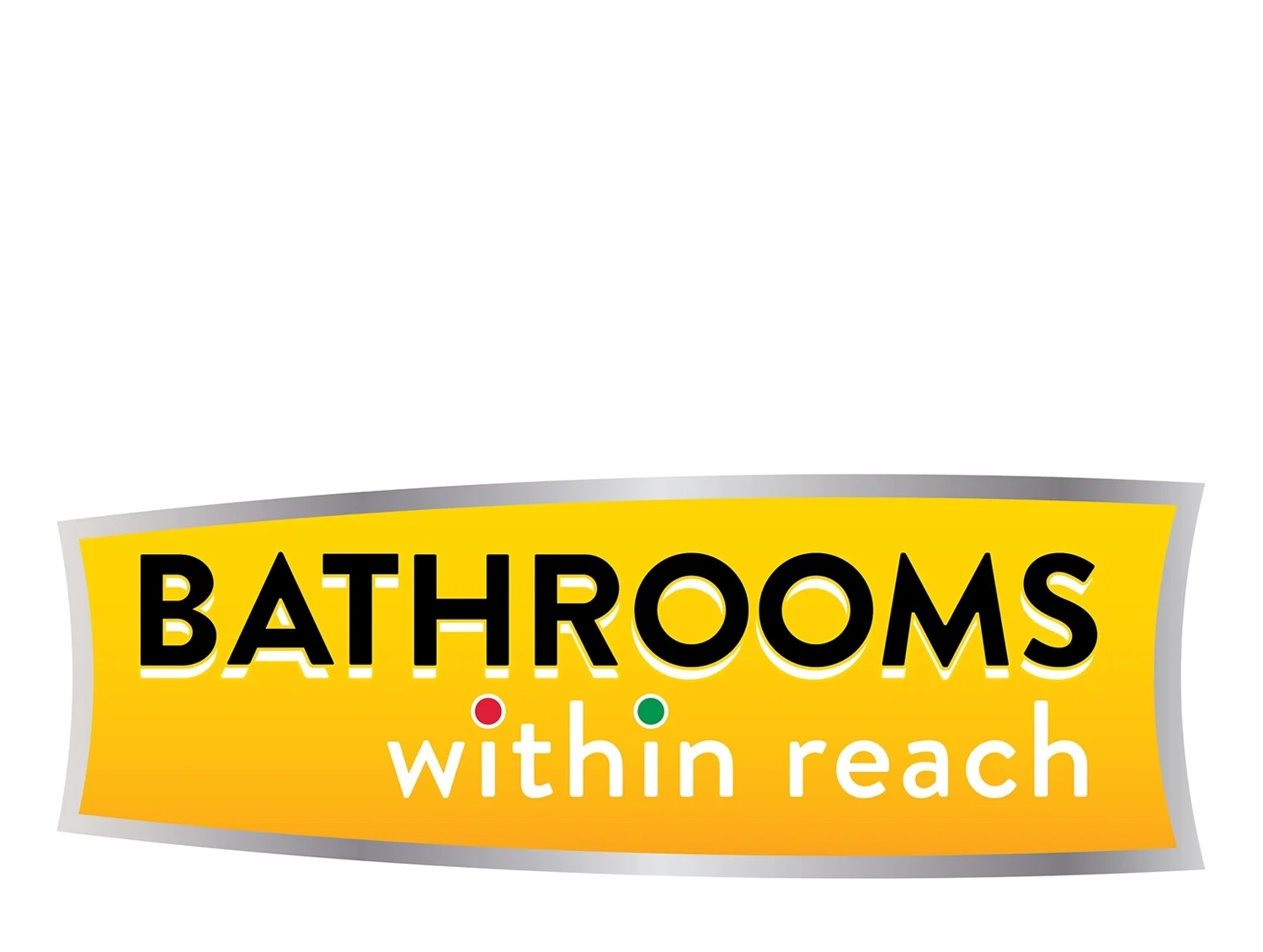 Bathrooms Within Reach offers design solutions for contemporary bathrooms influenced by modern Italian design. The green and red dots are taken from the colors in the Italian flag.