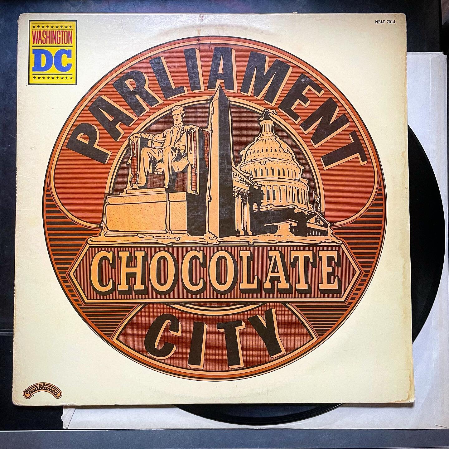 Parliament - Chocolate City (1975) #Together is my #Jam 🎶 #Funk #Vinyl #GeorgeClinton #Parliament #Record #70s #Wax #ChocolateCity