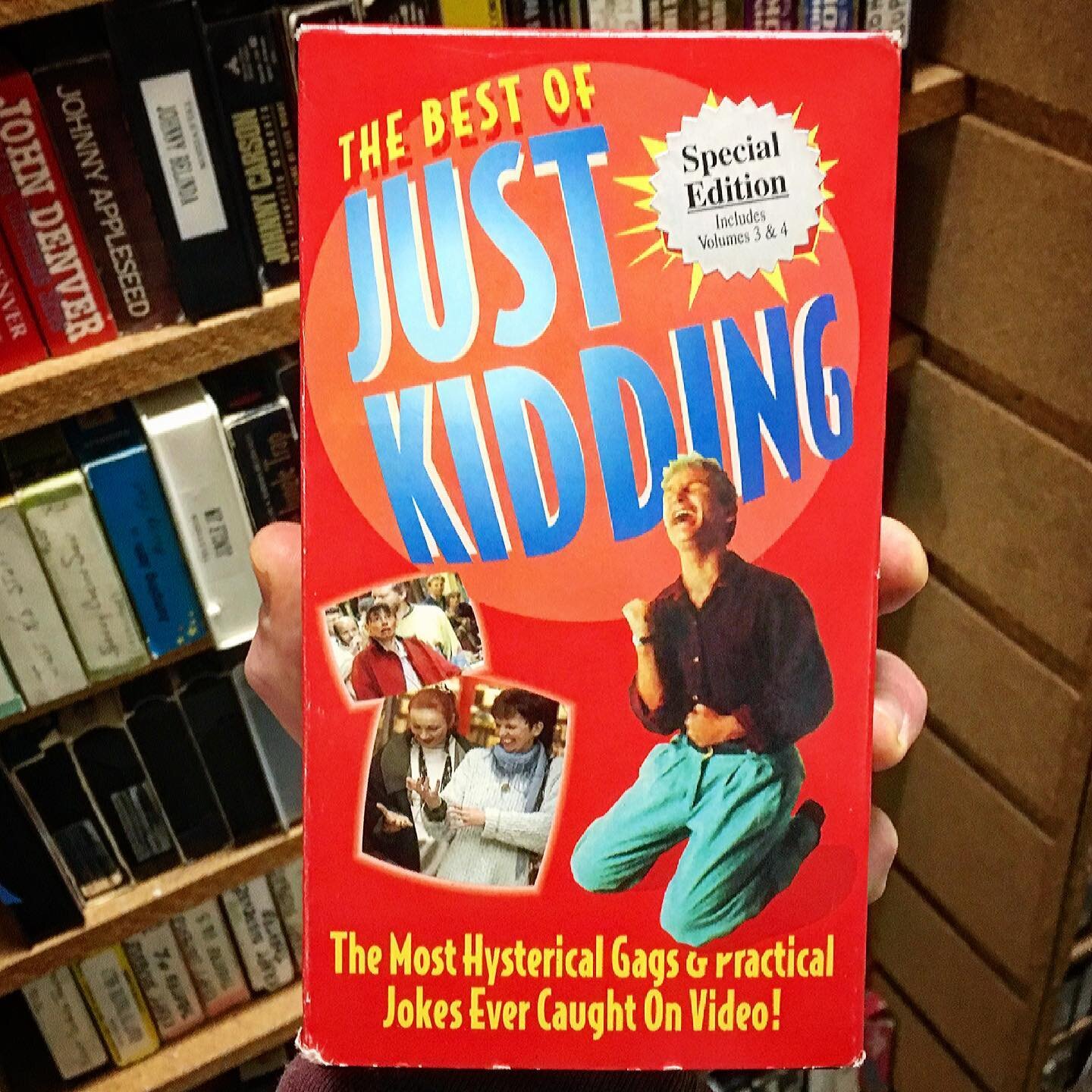 The Best of Just Kidding (1995) 📼 #VHS #Comedy #CandidCamera #Prank #90s #Jokes #Gag #sorrynotsorry