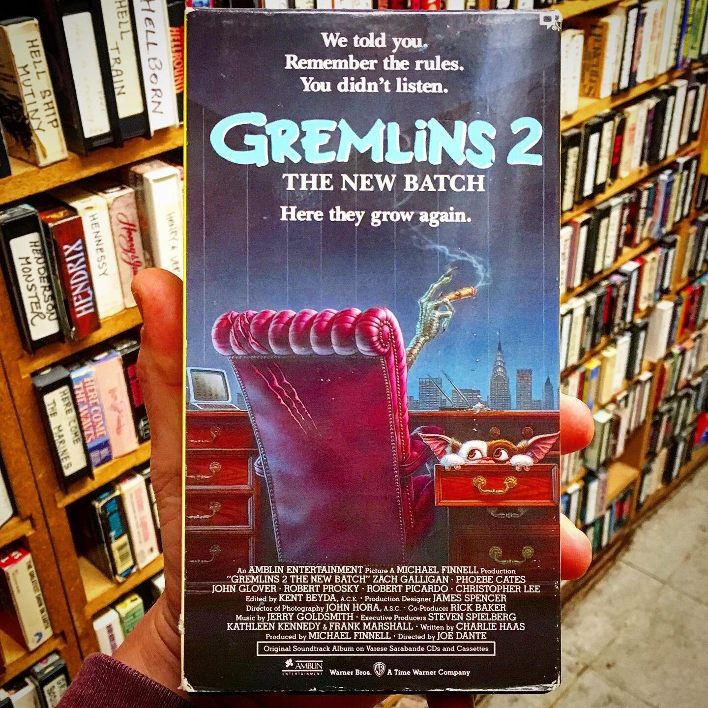 Gremlins 2: The New Batch (1990) 📼 #VHS #Christmas #Fantasy #Horror #Comedy #90s #Gremlins