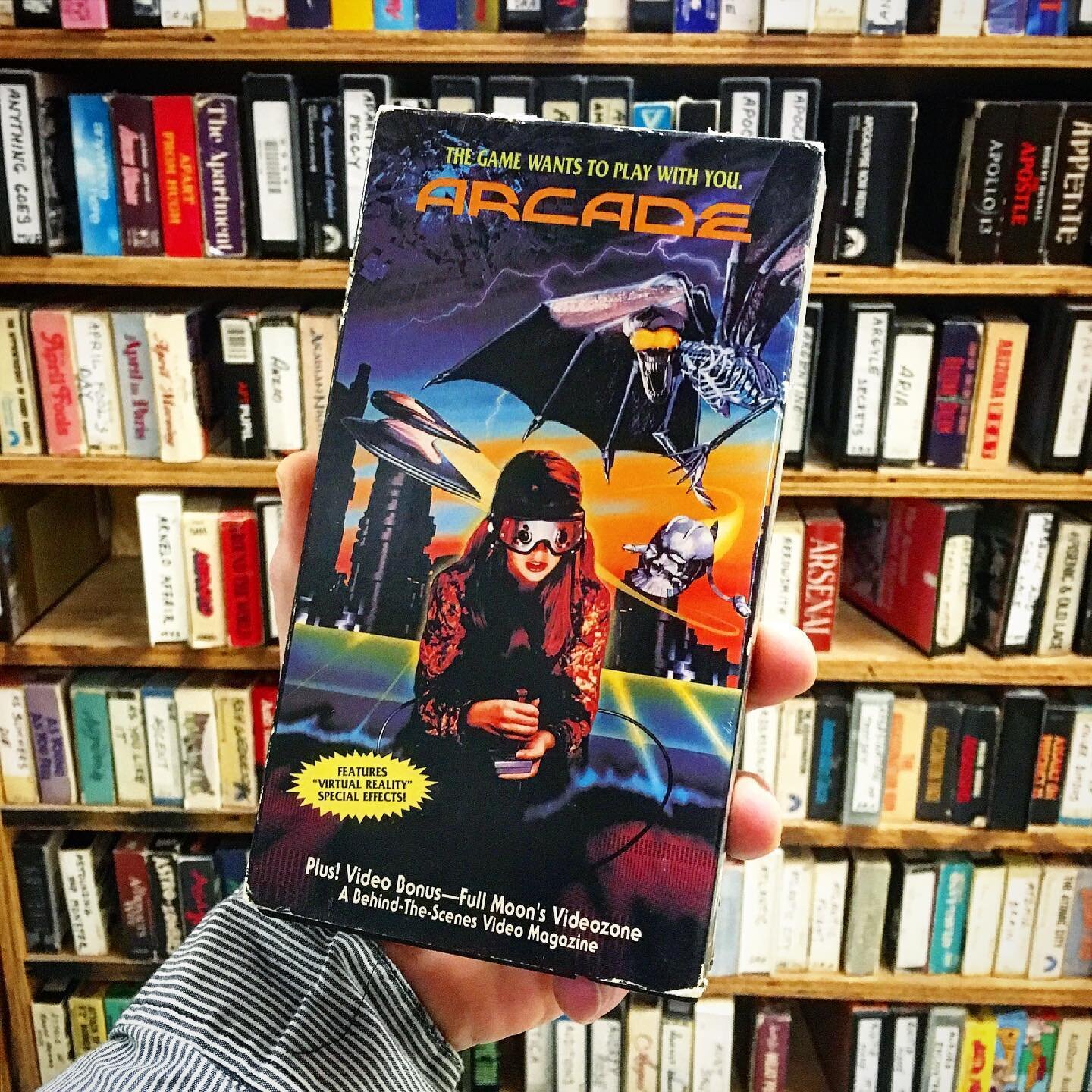 Arcade (1993) 📼 #Arcade #VHS #Horror #Scifi #SethGreen #90s