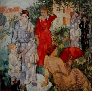 Fig. 10: Jean Brusselmans: “In de tuin'“ (1916)