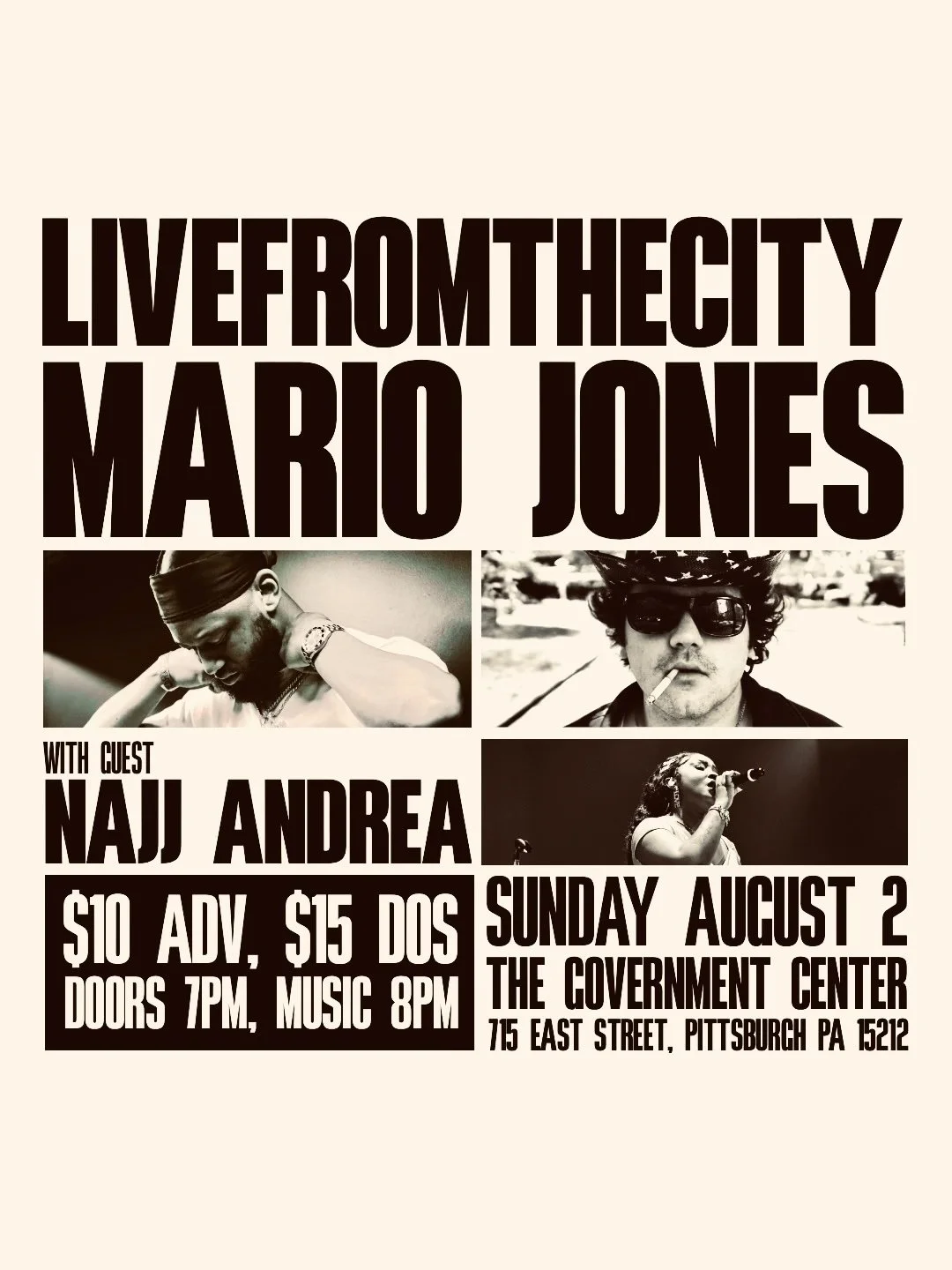 Livefromthecity with Mario Tierno and Najj Andrea