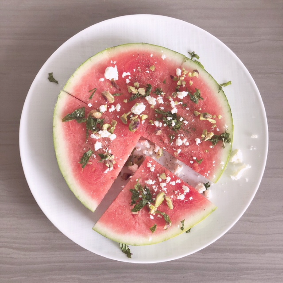 Watermelon &amp; Mint “Steak” Salad