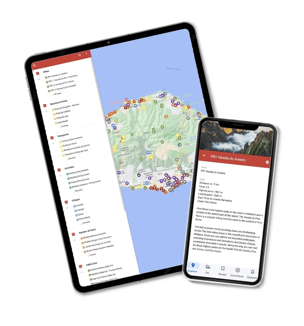 Travel Guide - Interactive Maps To Download — Tomas Havel | Travel ...