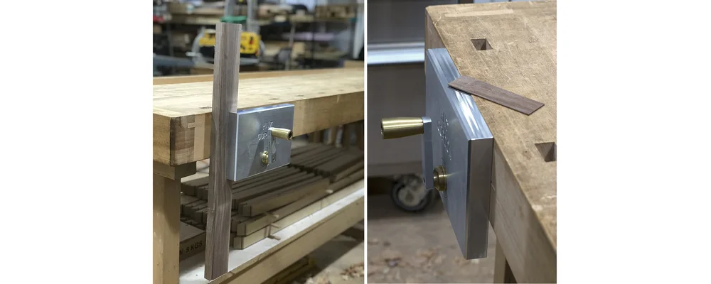 Installing an HNT Gordon Front Vise on my Hofmann & Hammer workbench ...