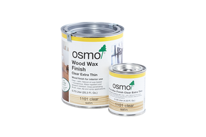 Osmo Wood Wax Finish Clear Extra Thin 1101 — Heartwood Tools