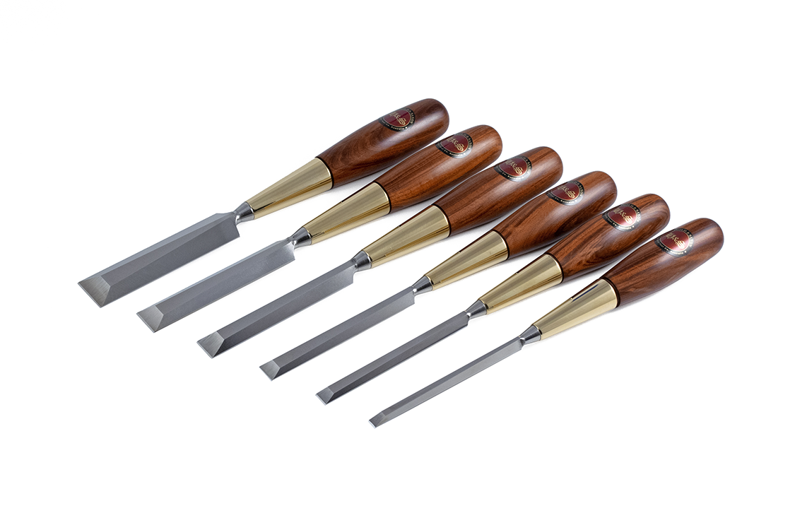 6-PC Set of Woodworking Chisels