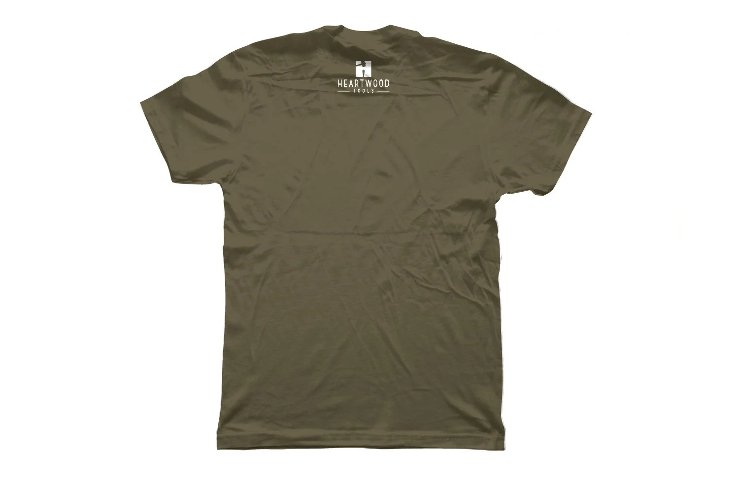 Heartwood Tools Tshirt V2 Military Green Back.jpg