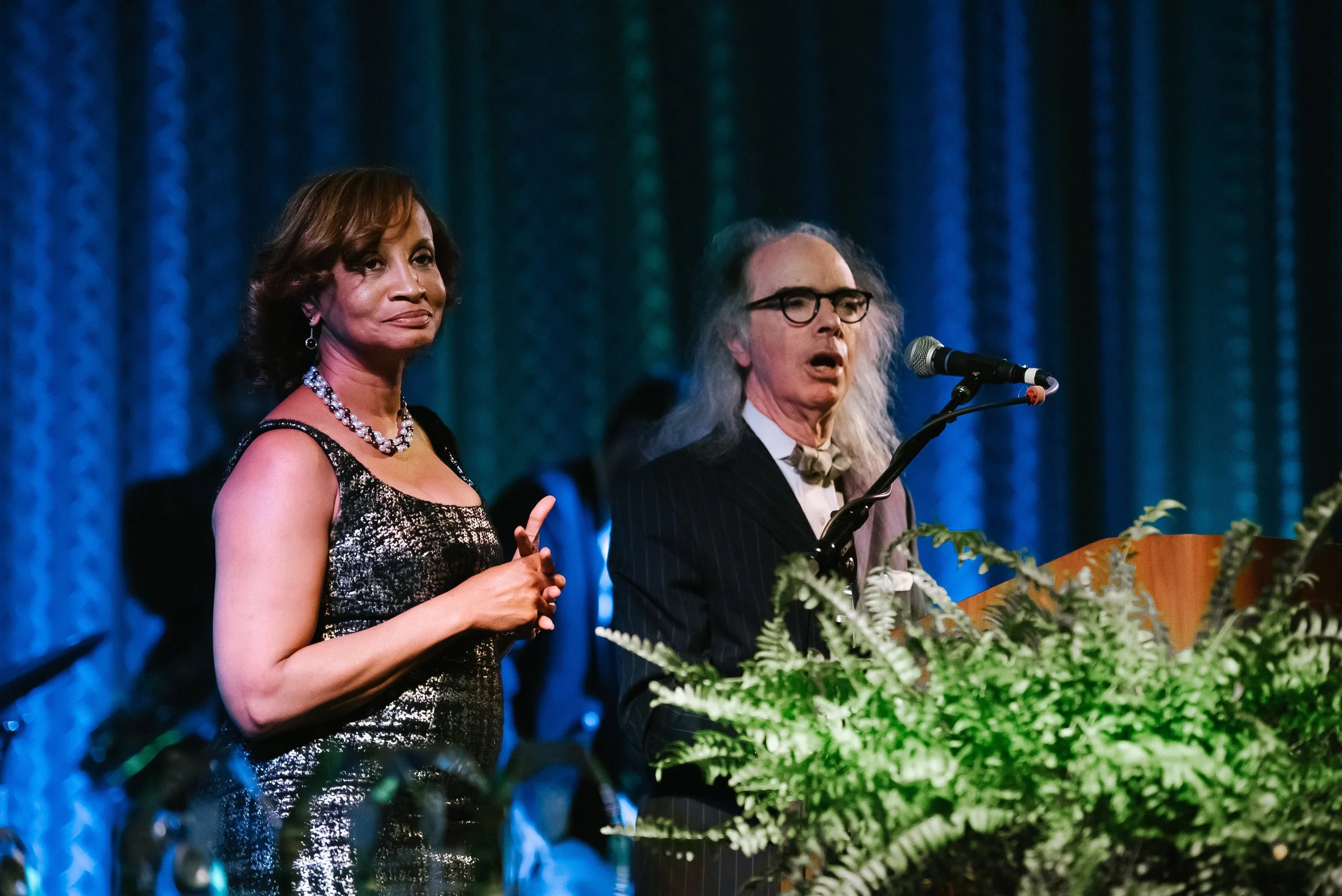 Stephanie Bridges (President of NOCCJ) & Harry Rosenberg (Former Co-Chairman)