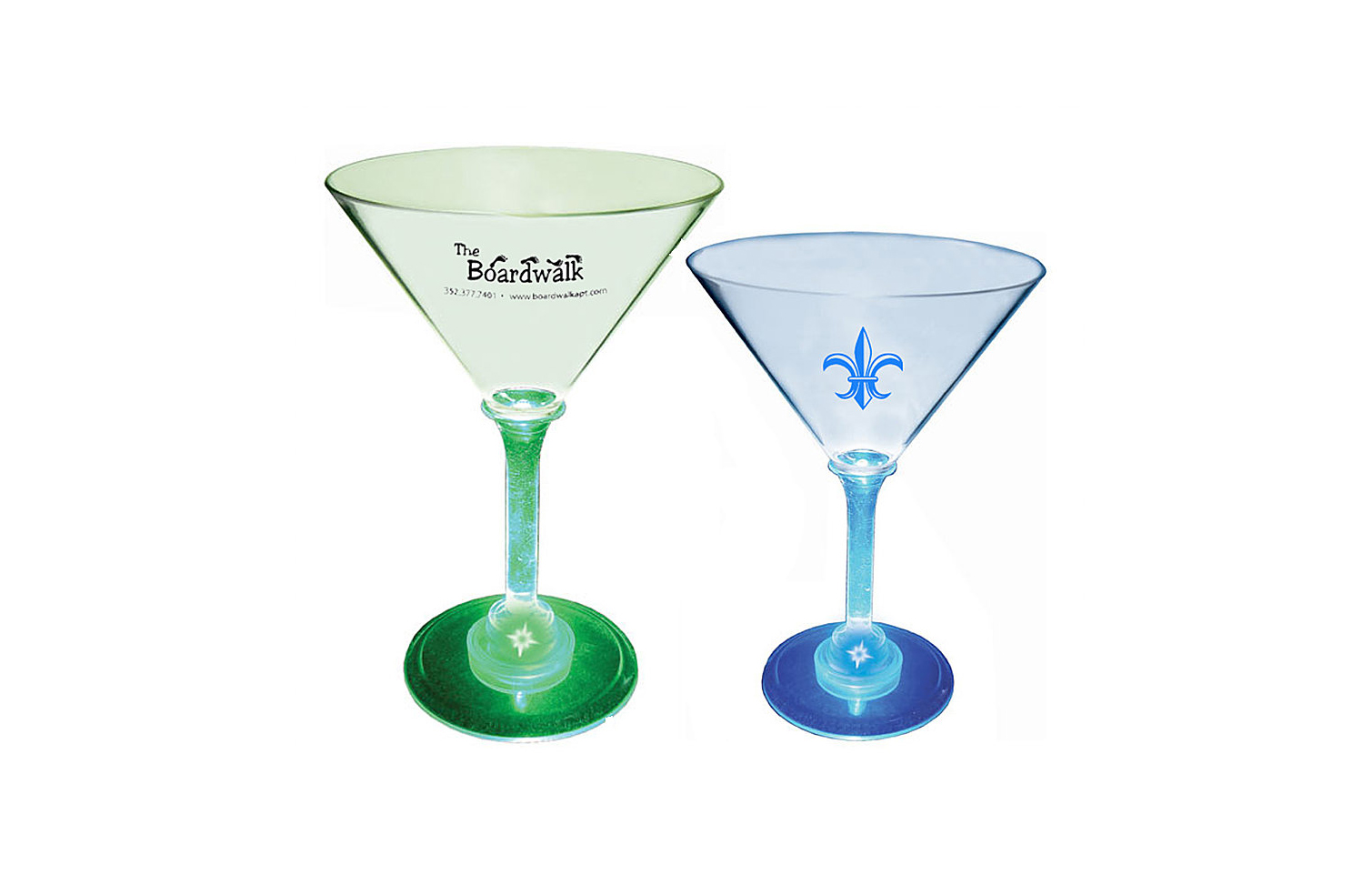 7 OZ 10 OZ LIGHT UP MARTINI