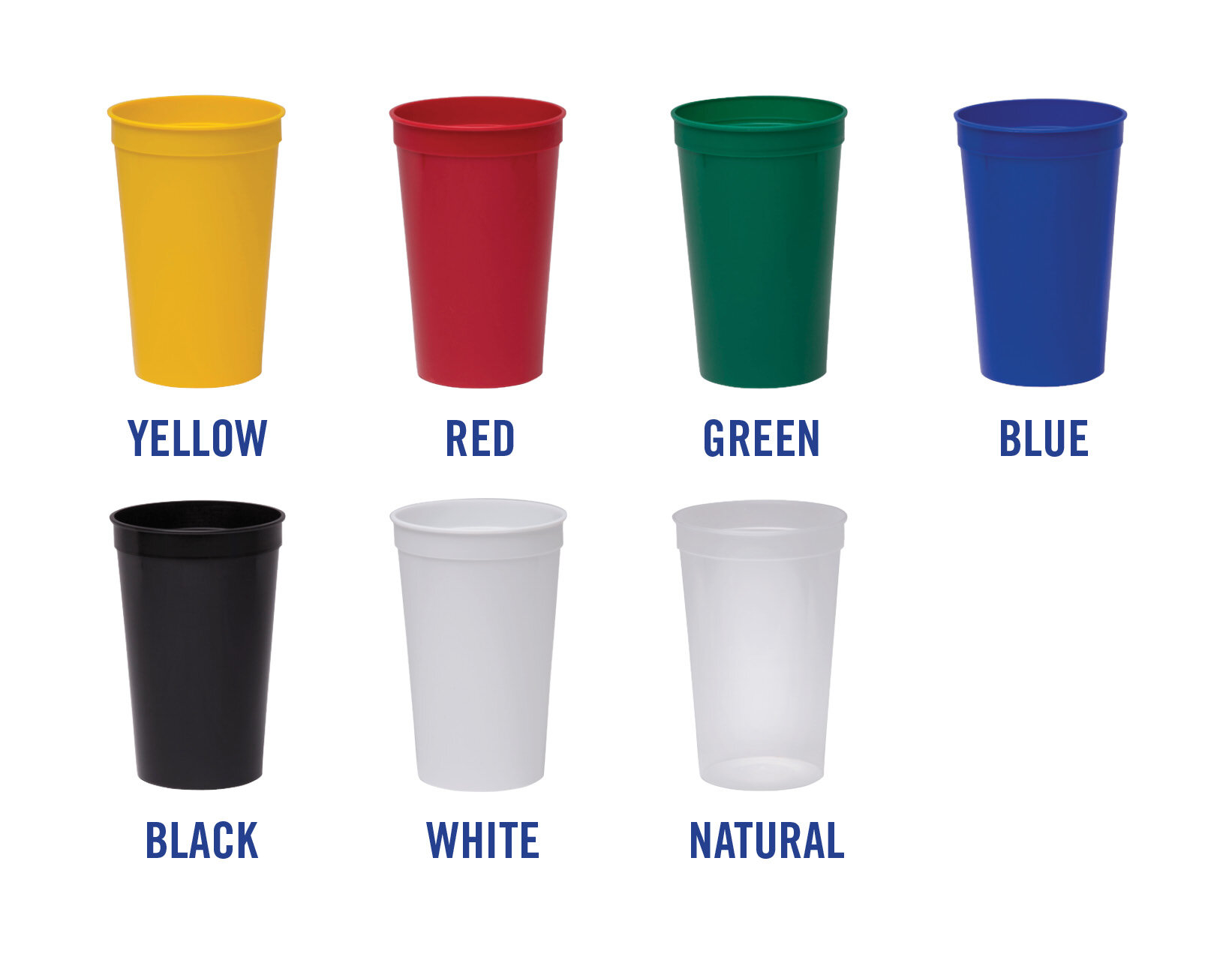 32Oz Reusable Red Plastic Cups