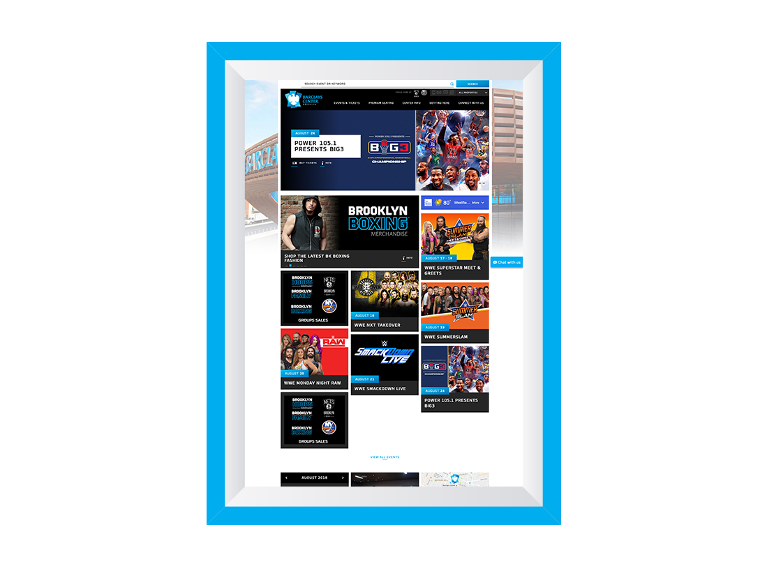 BARCLAYS CENTER HOMEPAGE