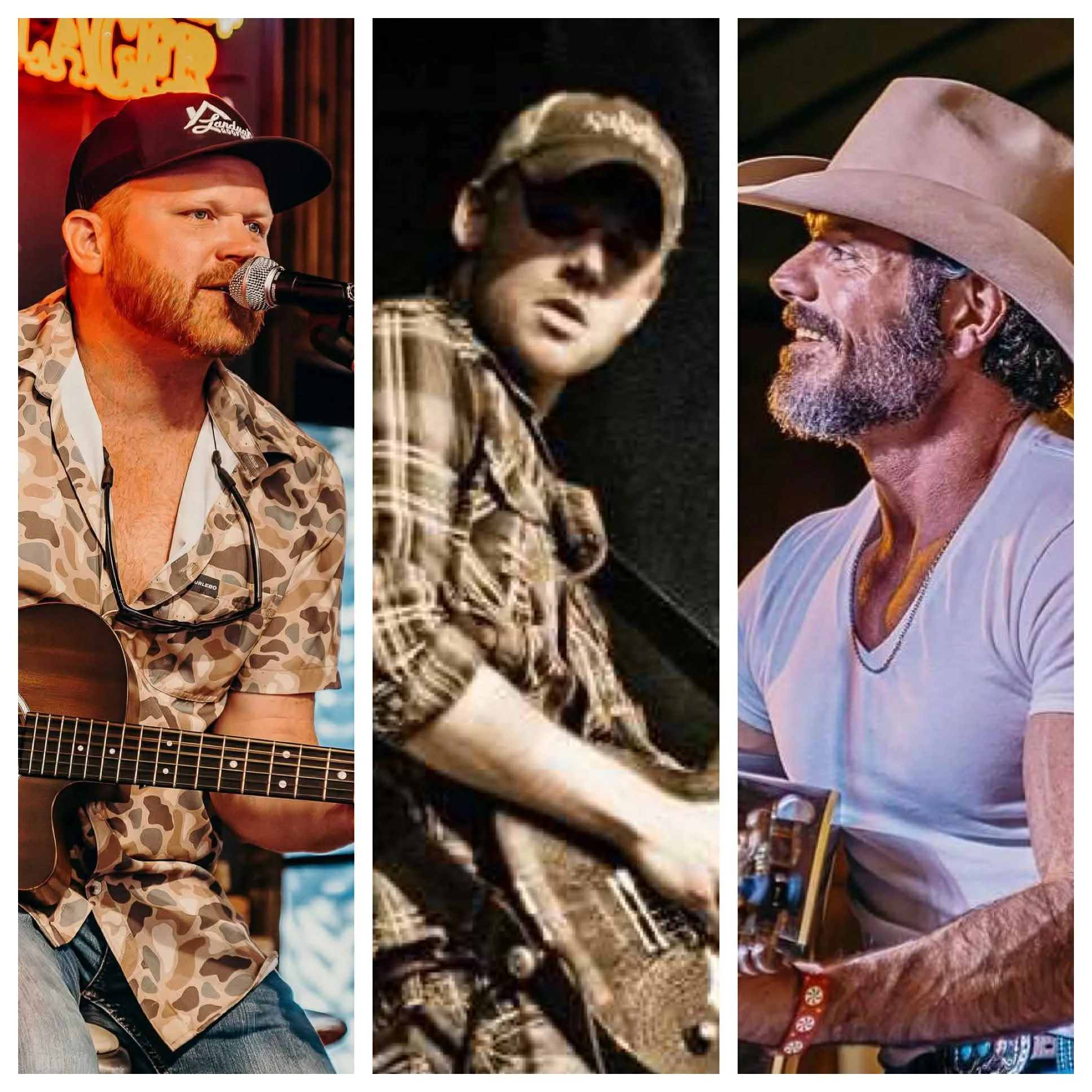 Clayton Landua, Ryan Turner, Hayden Huse w/ While Alvarado