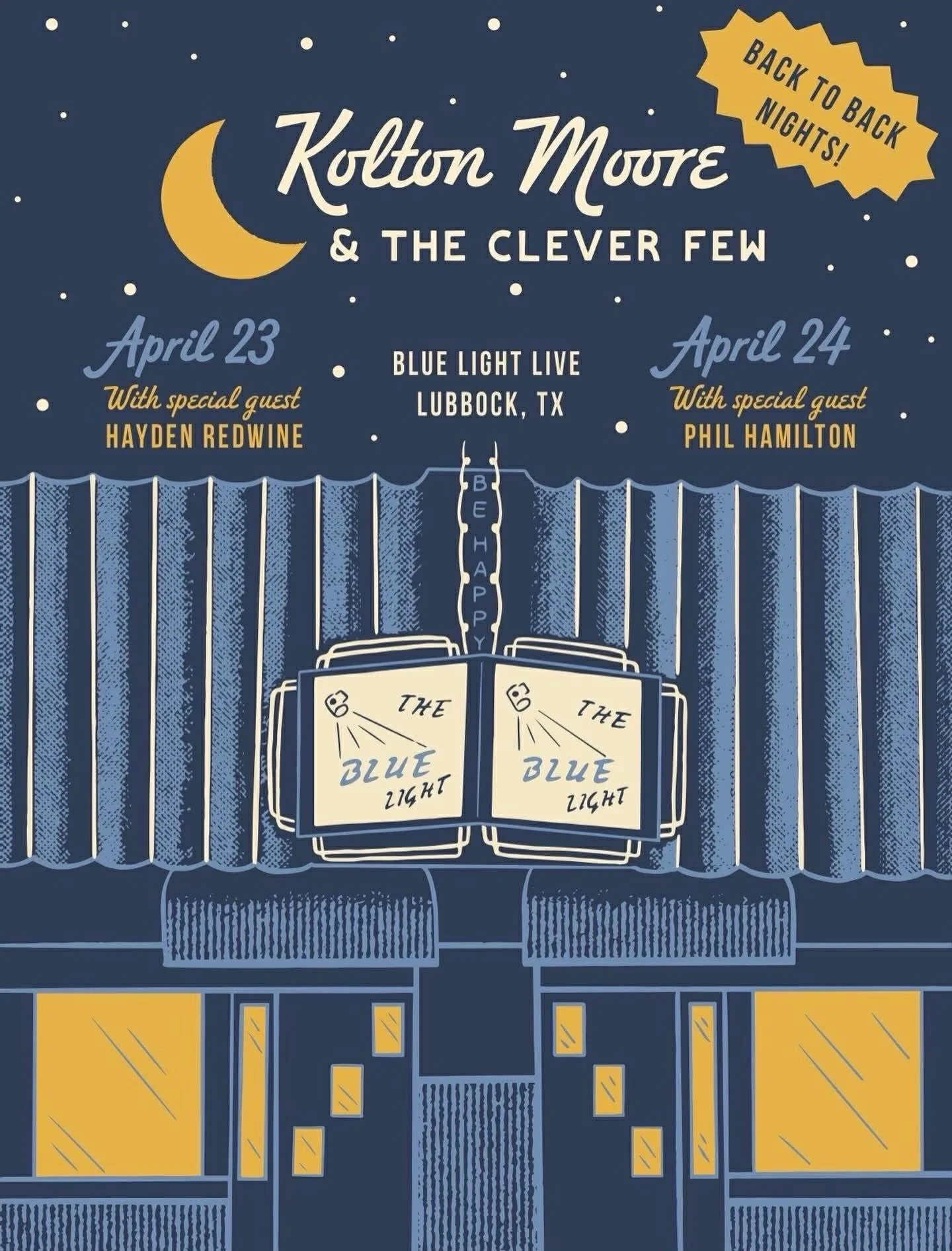 Kolton Moore &amp; The Clever Few w/ Hayden Redwine