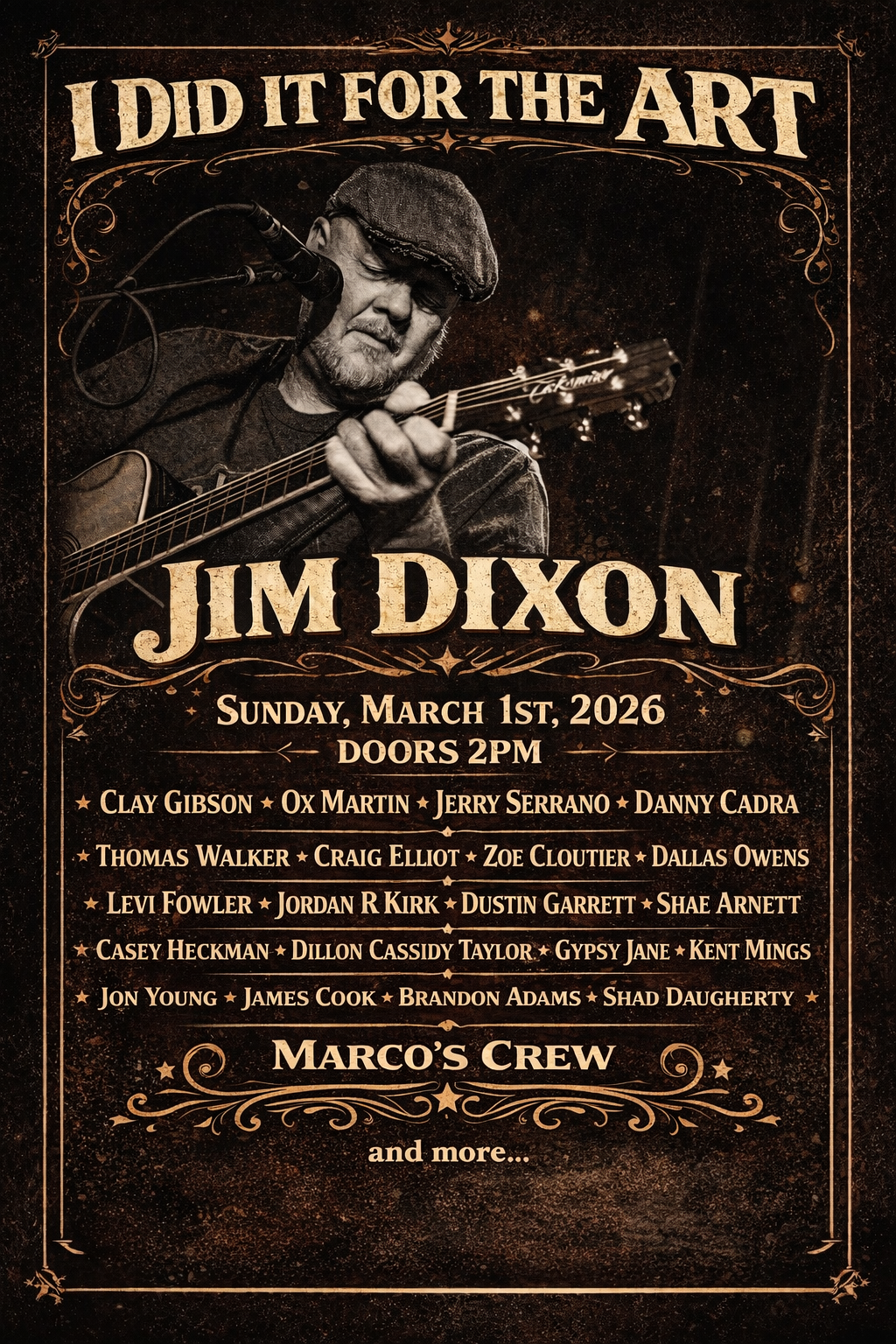 Jim Dixon Friends &amp; Family Jam