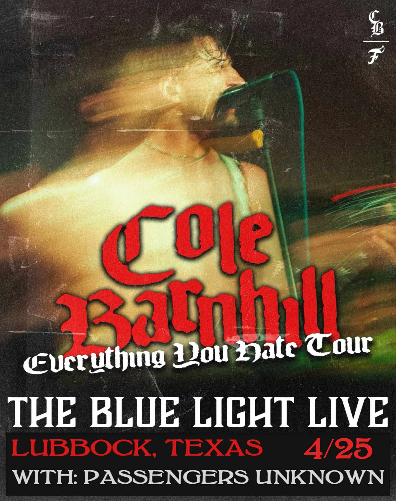 Cole Barnhill w/ Passengers Uknown