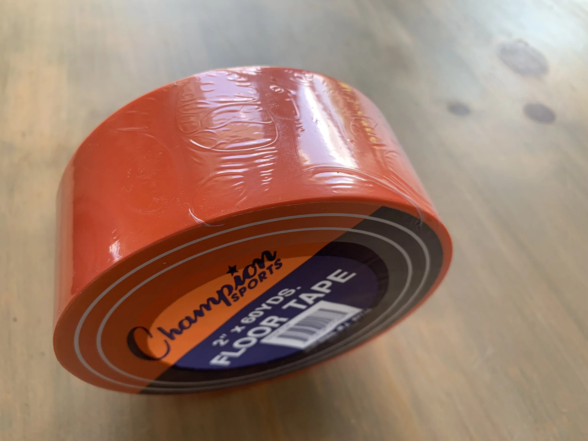 2" x 60yds. Orange Floor Tape
