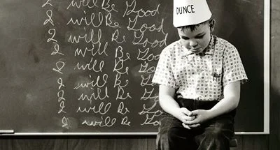 The data said I was useless at school, so it must have been true.