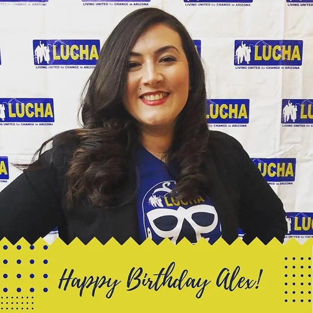 We want to wish our Co-Ed @alexgomez33 a very Happy Happy Birthday! We are so grateful for all your love, wisdom and commitment to not just our LUCHA Familia but to building a better world 🌎. We 💛 You!