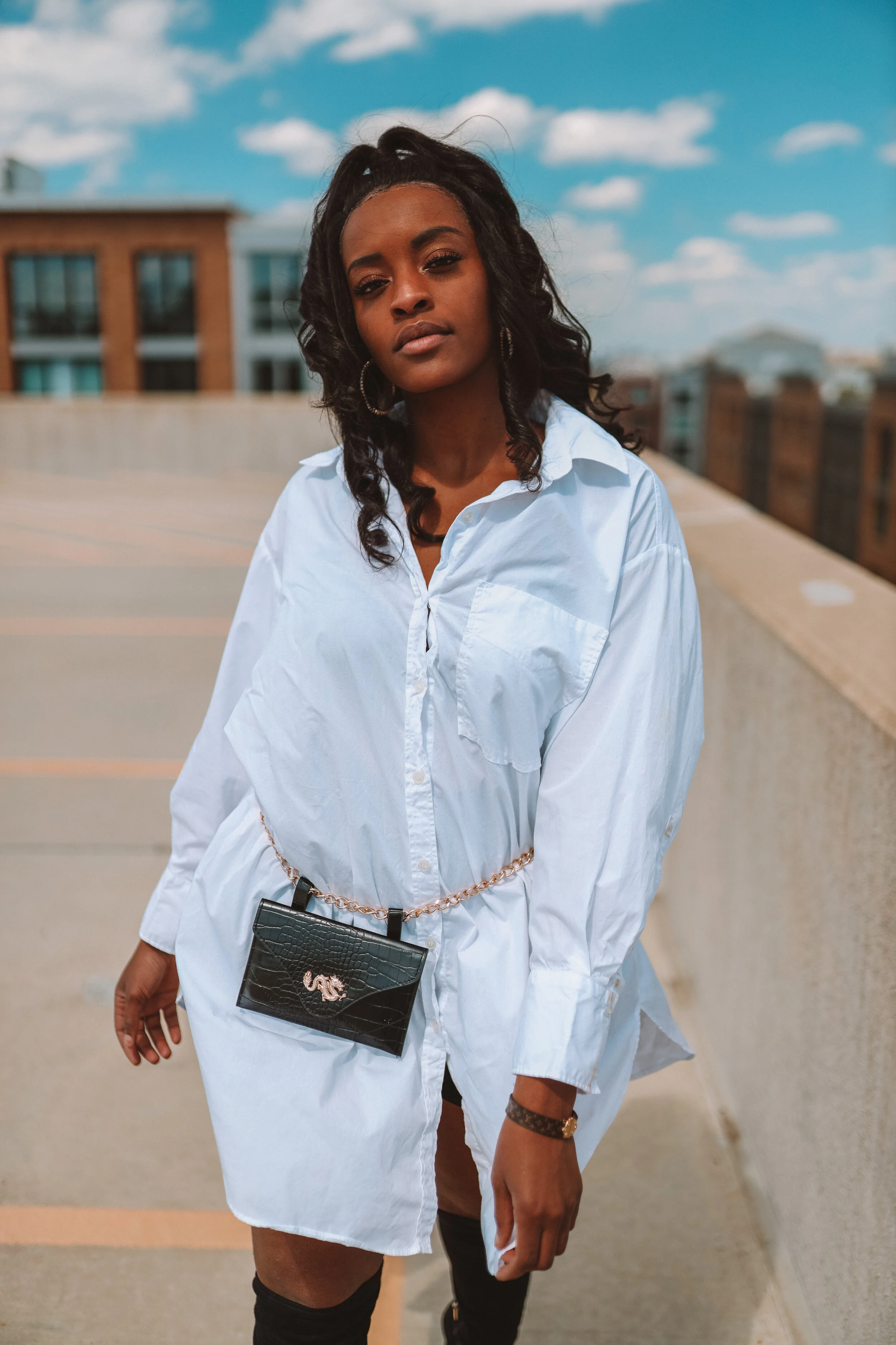 How To Style Your Favorite Button Up Dress!