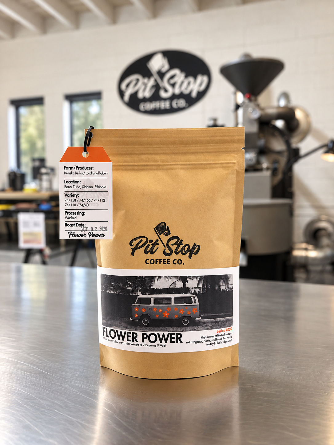 Flower Power Ethiopia Washed Retail Coffee Bag