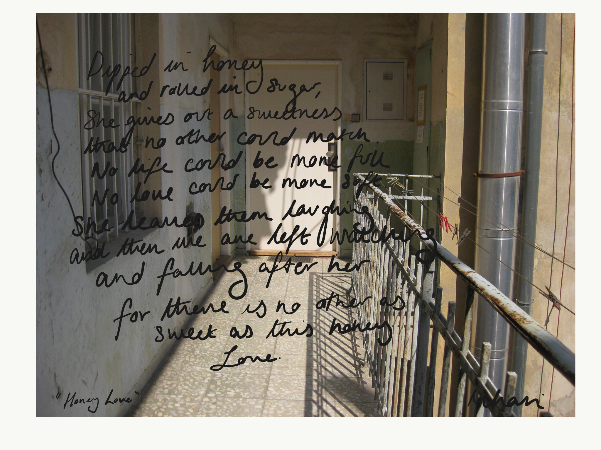 honey love (3 poems from mhari's upcoming book)