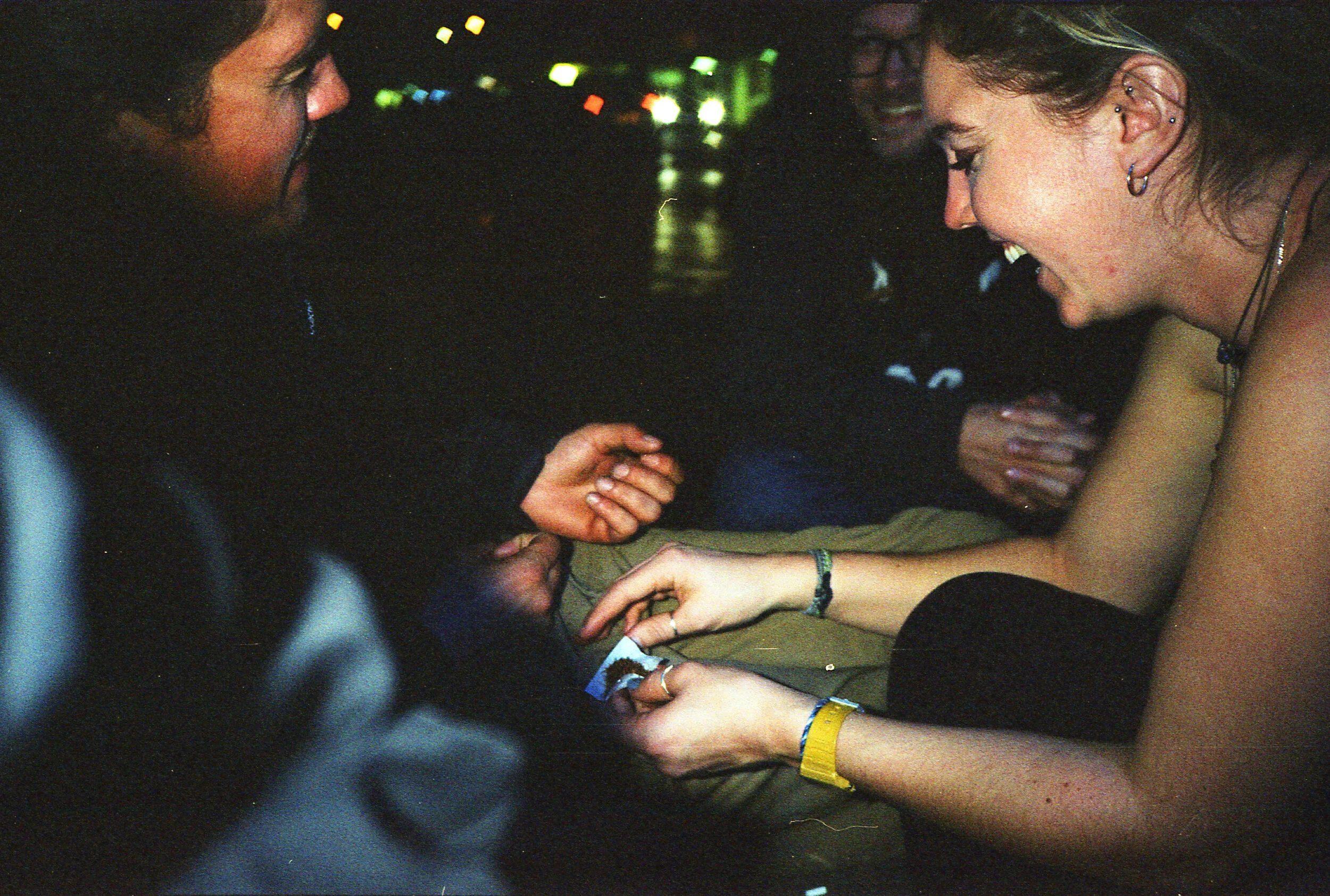 still high from the night before